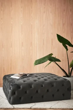 Sittpuffar|Jotex SKENE Sittpuff 120x120 Cm Mörkgrå