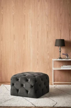 Sittpuffar|Jotex SKENE Sittpuff 60x60 Cm Mörkgrå