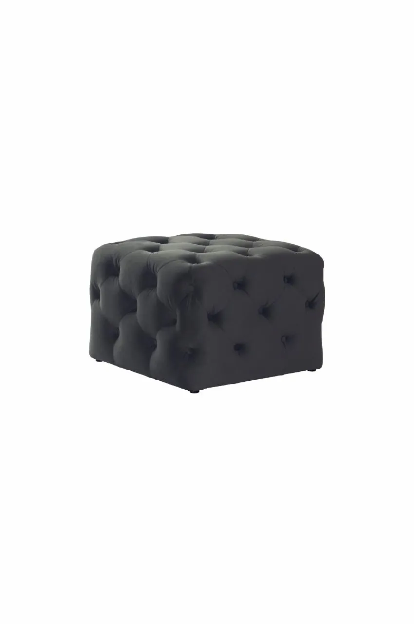 Sittpuffar|Jotex SKENE Sittpuff 60x60 Cm Mörkgrå