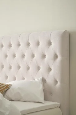 Sänggavlar|Jotex SKENE Sänggavel 120 Cm Naturvit