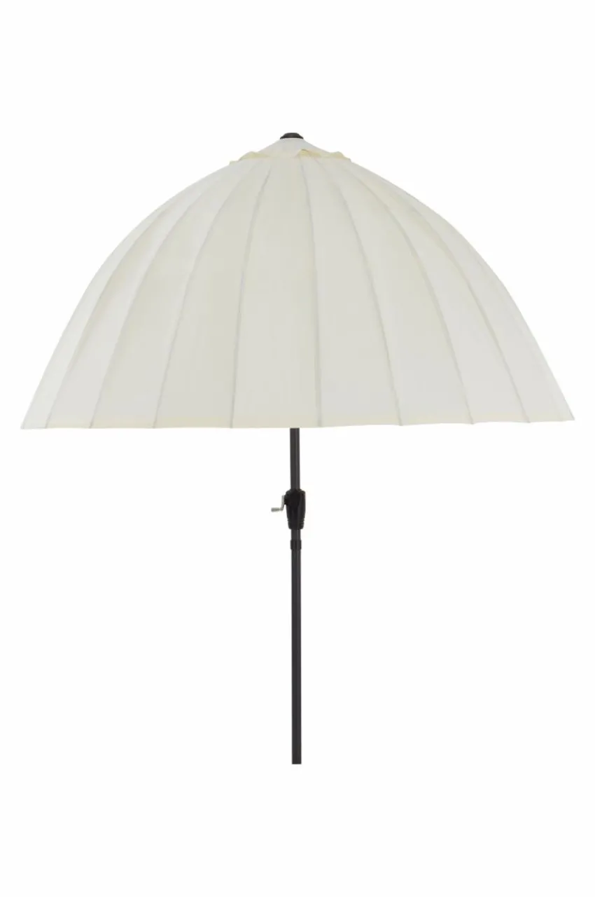 Parasoller & Pergola|Utemöbler|Jotex SKYROS Solparasoll ø 200 Cm Vit