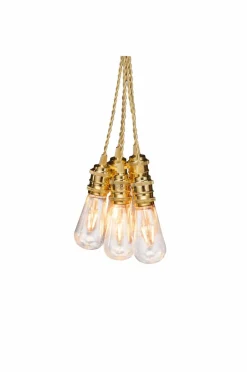 Dekorativ Belysning|Dekorativ Belysning|Jotex Slinga E27 8 LED Utbytbar 350cm Guld