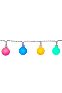 Utebelysning|Utebelysning|Jotex SLINGAN LED-ljusslinga Multi