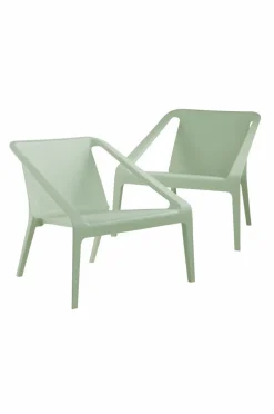 Utestolar & Utepallar|Utemöbler|Jotex SLÖINGE Loungestol 2-pack Mint