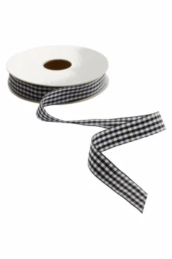 Presentpapper & Snöre|Jotex SMALL CHECK Band Svart