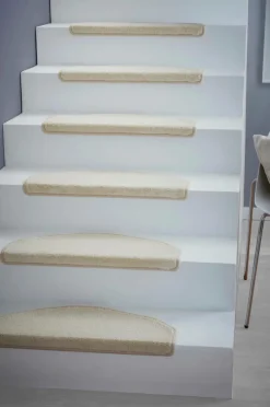 Återvunna Mattor|Trappstegsmattor|Jotex SOFT Trappstegsmatta 2-pack Naturvit