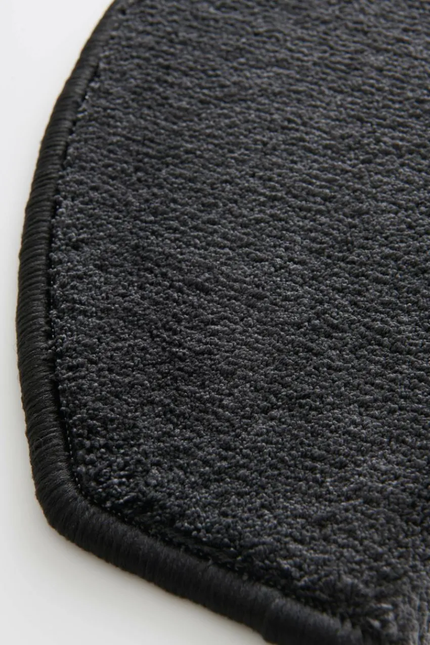 Återvunna Mattor|Trappstegsmattor|Jotex SOFT Trappstegsmatta 2-pack Svart