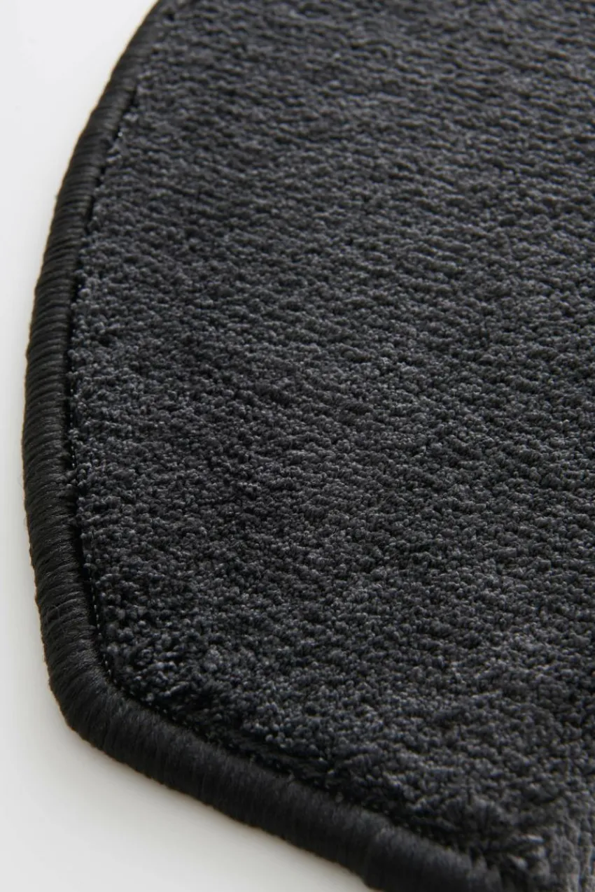 Återvunna Mattor|Trappstegsmattor|Jotex SOFT Trappstegsmatta 2-pack Svart