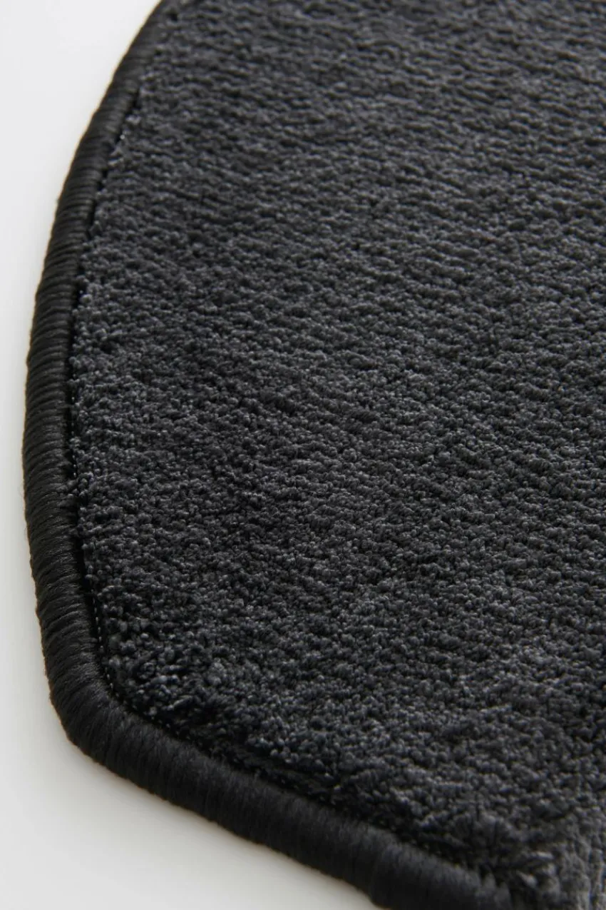 Återvunna Mattor|Trappstegsmattor|Jotex SOFT Trappstegsmatta 10-pack Svart