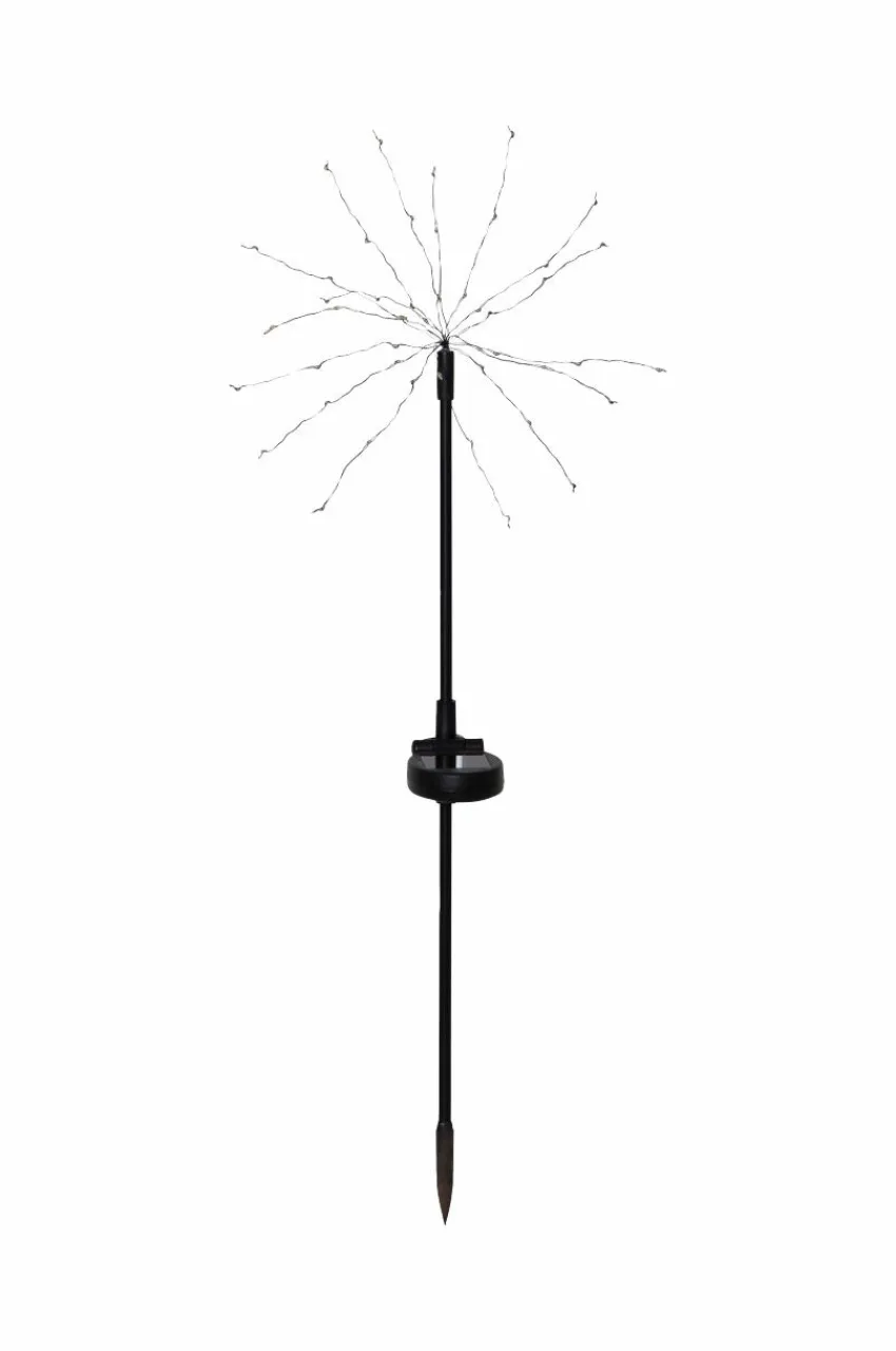 Utebelysning|Utebelysning|Jotex Solcellsdekoration Firework. Svart