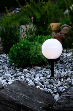 Utebelysning|Utebelysning|Jotex Solcellslampa Vit
