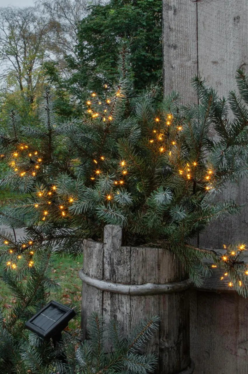 Utebelysning|Utebelysning|Jotex Solcells-Ljusslinga Firework Solar. Svart