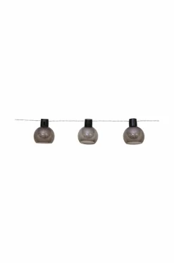 Utebelysning|Utebelysning|Jotex Solcells-ljusslinga Smoky Transparent