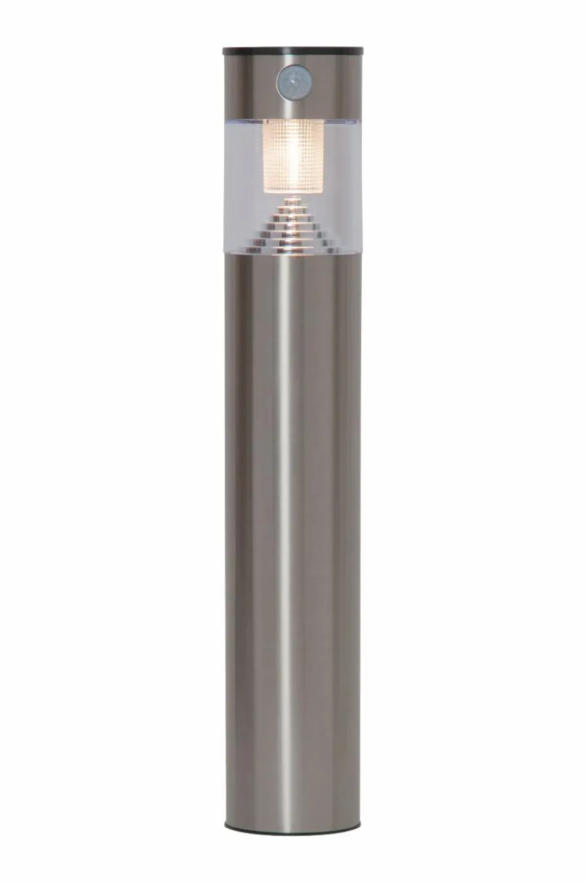 Utebelysning|Utebelysning|Jotex Solcells-Pollare Marbella. Silver