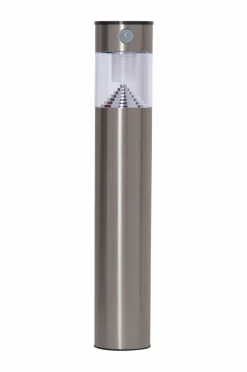 Utebelysning|Utebelysning|Jotex Solcells-Pollare Marbella. Silver