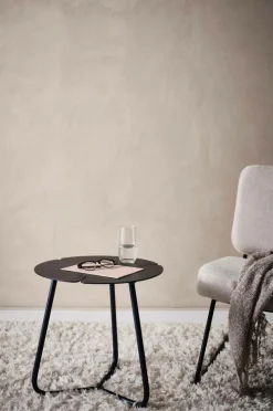 Utebord|Utemöbler|Jotex SOLLER Sidobord ø 45 Cm Svart