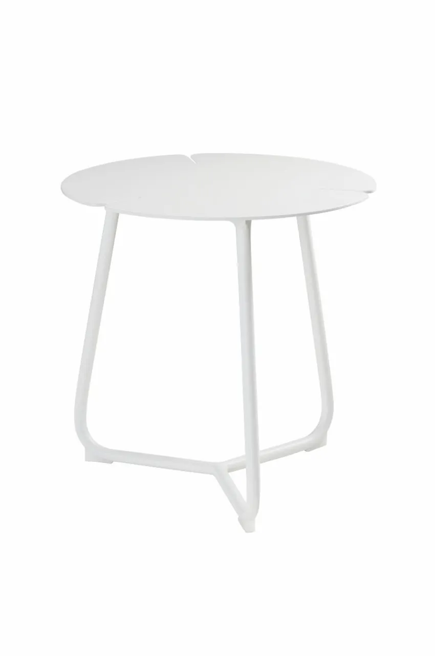 Utebord|Utemöbler|Jotex SOLLER Sidobord ø 45 Cm Vit