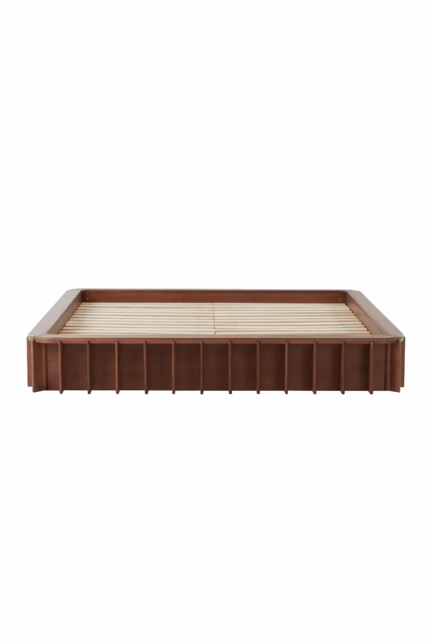 Sängramar|Jotex SOLVIK Sängram 180 Cm Mörkbrun