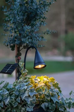 Utebelysning|Utebelysning|Jotex Spotlight Solcellsbelysning Svart
