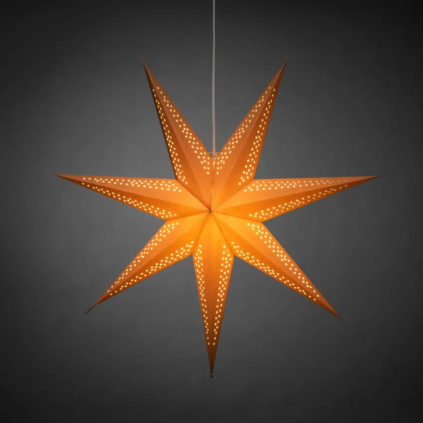 Julbelysning|Jotex STAR Julstjärna ø 78 Cm Brun
