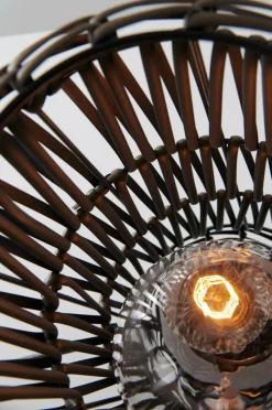Utebelysning|Utebelysning|Jotex STARLING Golvlampa Mörkbrun