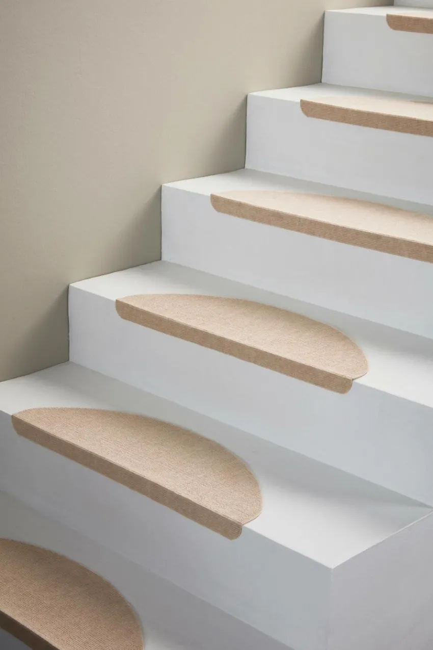 Trappstegsmattor|Jotex STEGET Trappstegsmattor 2-pack Ljusbeige