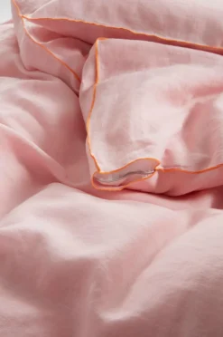 Påslakanset|Jotex STICH Påslakanset Dubbelsäng Bubbelgumsrosa