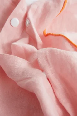 Påslakanset|Jotex STICH Påslakanset Dubbelsäng Bubbelgumsrosa