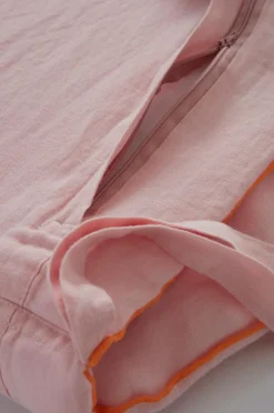 Barnsängkläder|Jotex STICH Spjälsängsskydd Bubbelgumsrosa