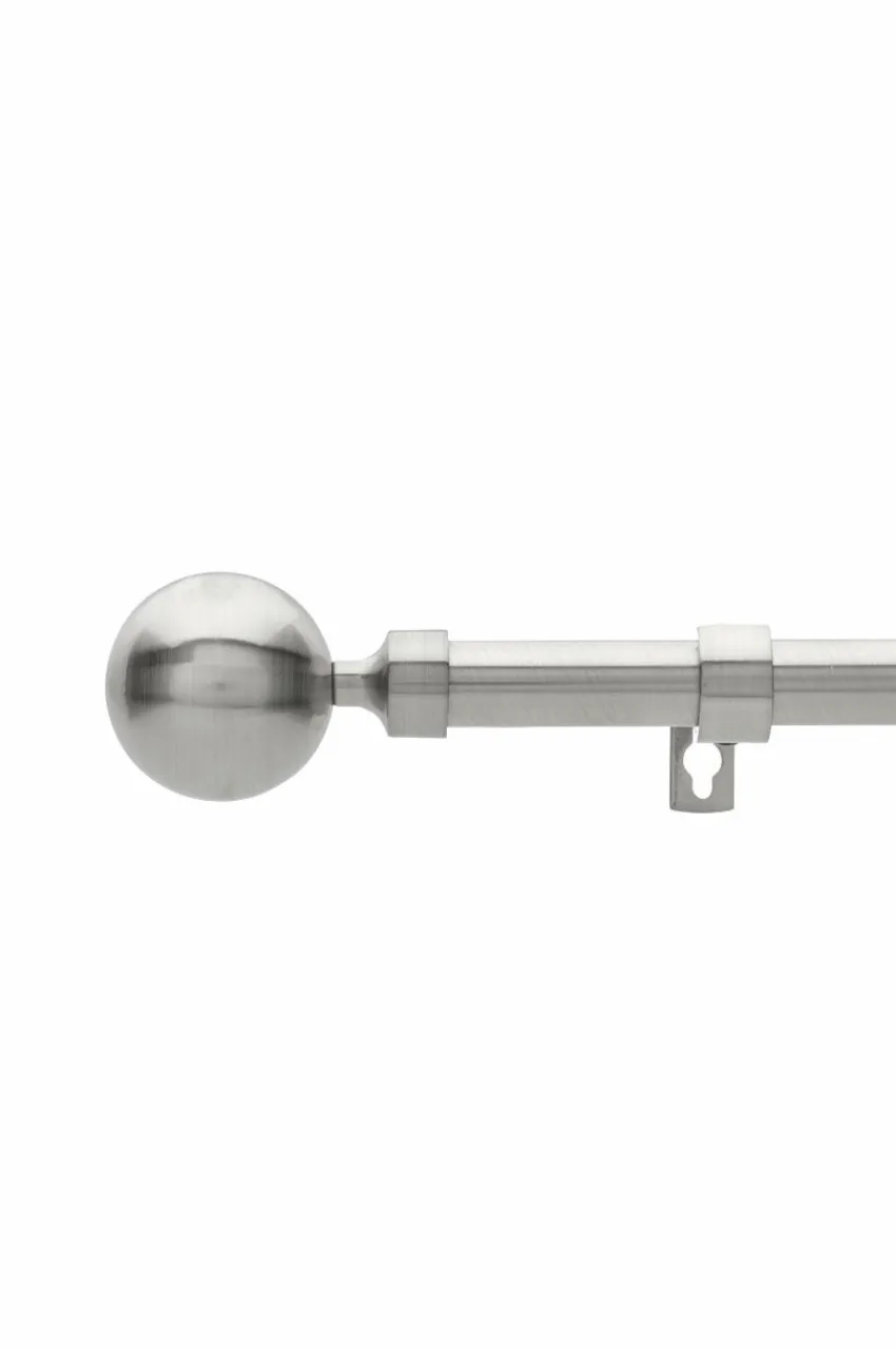 Gardinstänger|Jotex STOCKHOLM Gardinstång 160-300 Cm Silver