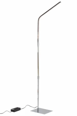 Golvlampor|Jotex STRAW Golvlampa Krom