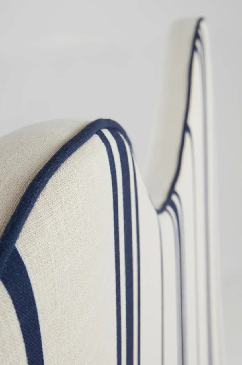 Sänggavlar|Jotex STRÅHOLMEN Sänggavel 180 Cm Beige/blå