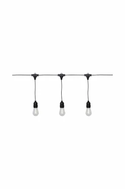 Utebelysning|Utebelysning|Jotex String Light Ljusslinga Svart