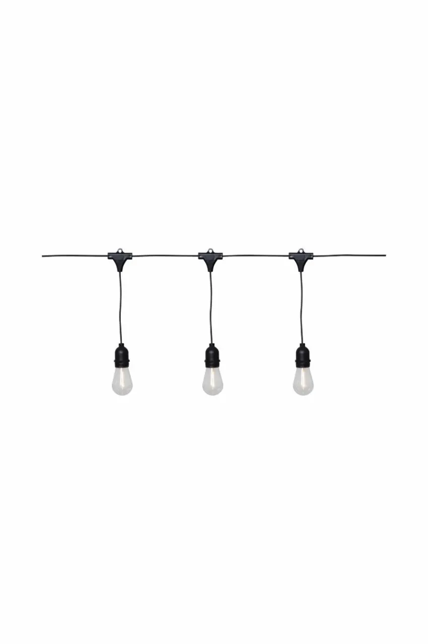 Utebelysning|Utebelysning|Jotex String Light Ljusslinga Svart