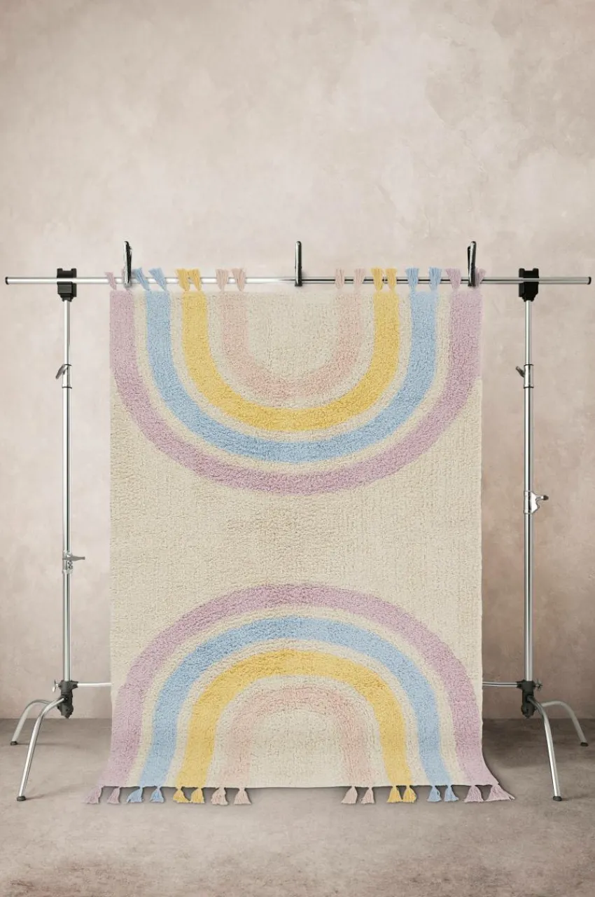 Barnmattor|Barnmattor|Jotex SUNITA Bomullsmatta Naturvit/multi