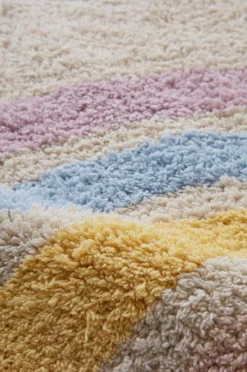 Barnmattor|Barnmattor|Jotex SUNITA Bomullsmatta Naturvit/multi
