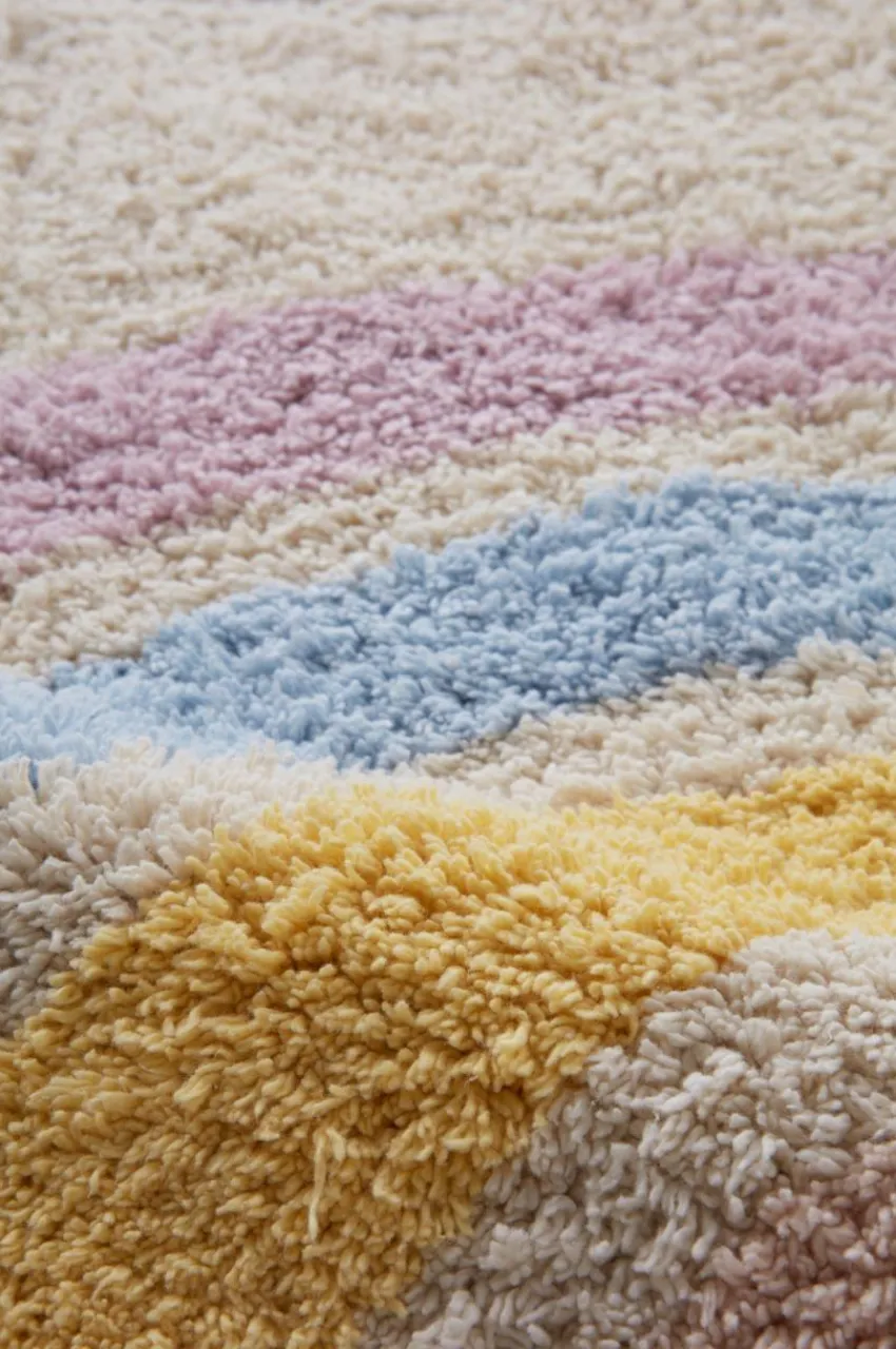 Barnmattor|Barnmattor|Jotex SUNITA Bomullsmatta Naturvit/multi