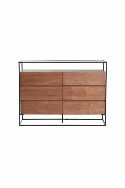 Förvaring|Jotex SVEG Byrå 91,5x123,5 Cm Valnötsfanér