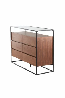 Förvaring|Jotex SVEG Byrå 91,5x123,5 Cm Valnötsfanér