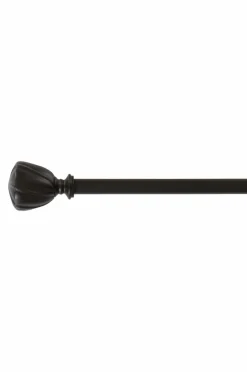 Gardinstänger|Jotex SWIRL Gardinstång 151-198 Cm Svart
