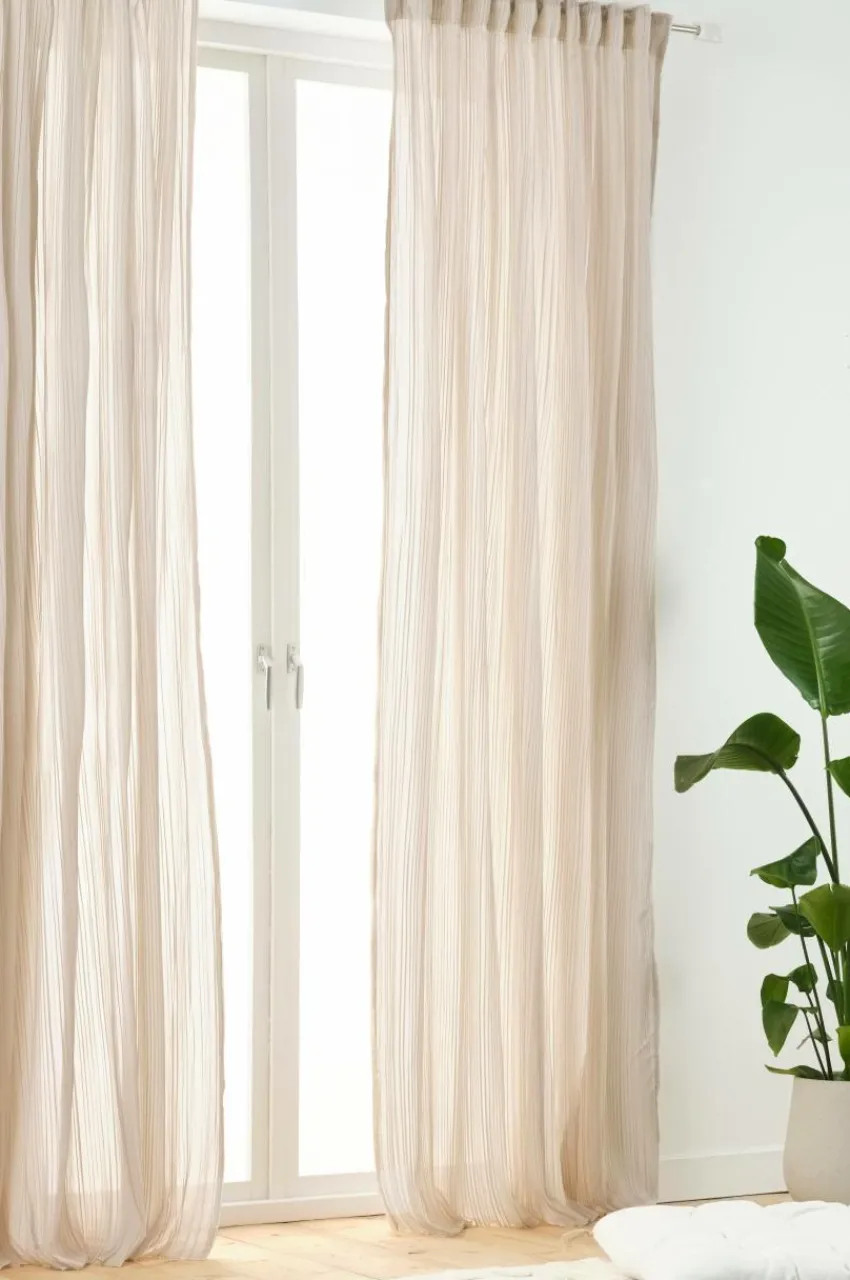 Multifunktionsgardiner|Jotex TEA Multifunktionsgardin 2-pack Ljusbeige