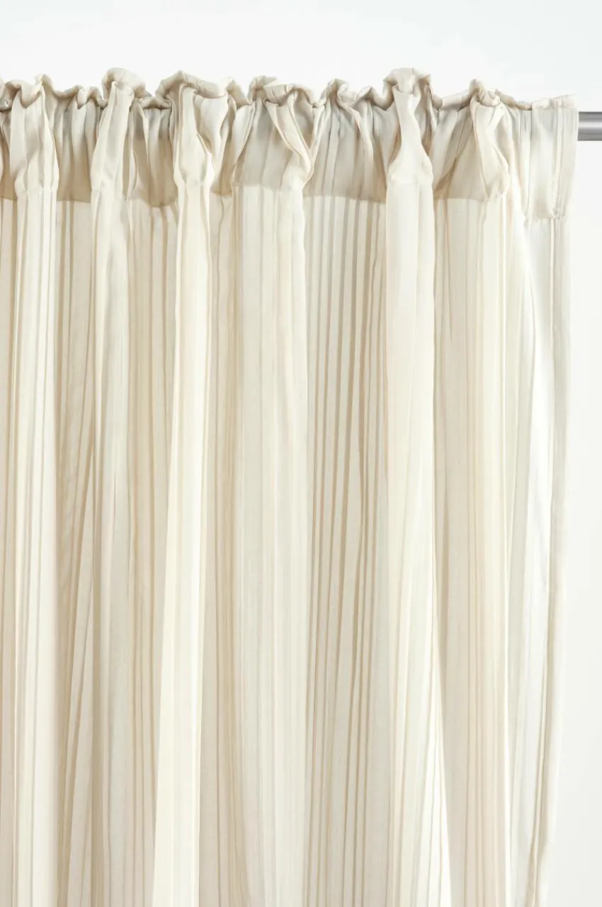 Multifunktionsgardiner|Jotex TEA Multifunktionsgardin 2-pack Ljusbeige