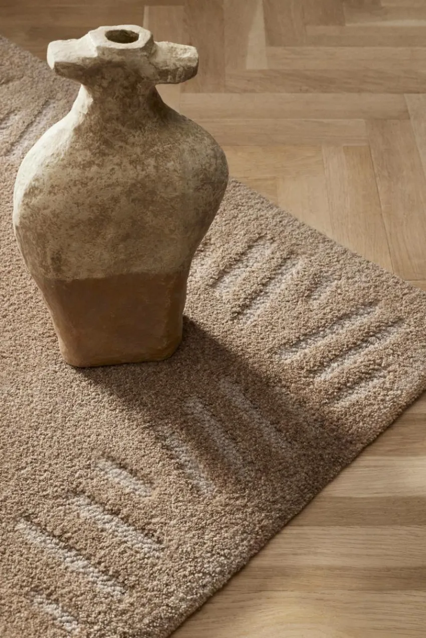 Ullmattor|Jotex TENUTO Ullmatta 240x240 Cm Mörkbeige
