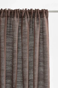 Multifunktionsgardiner|Jotex TESS Multifunktionsgardin 2-pack Chokladbrun
