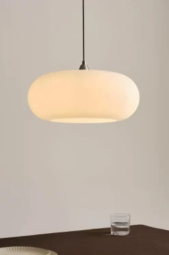 Taklampor|Jotex THALIA Taklampa Vit/nickelsatin