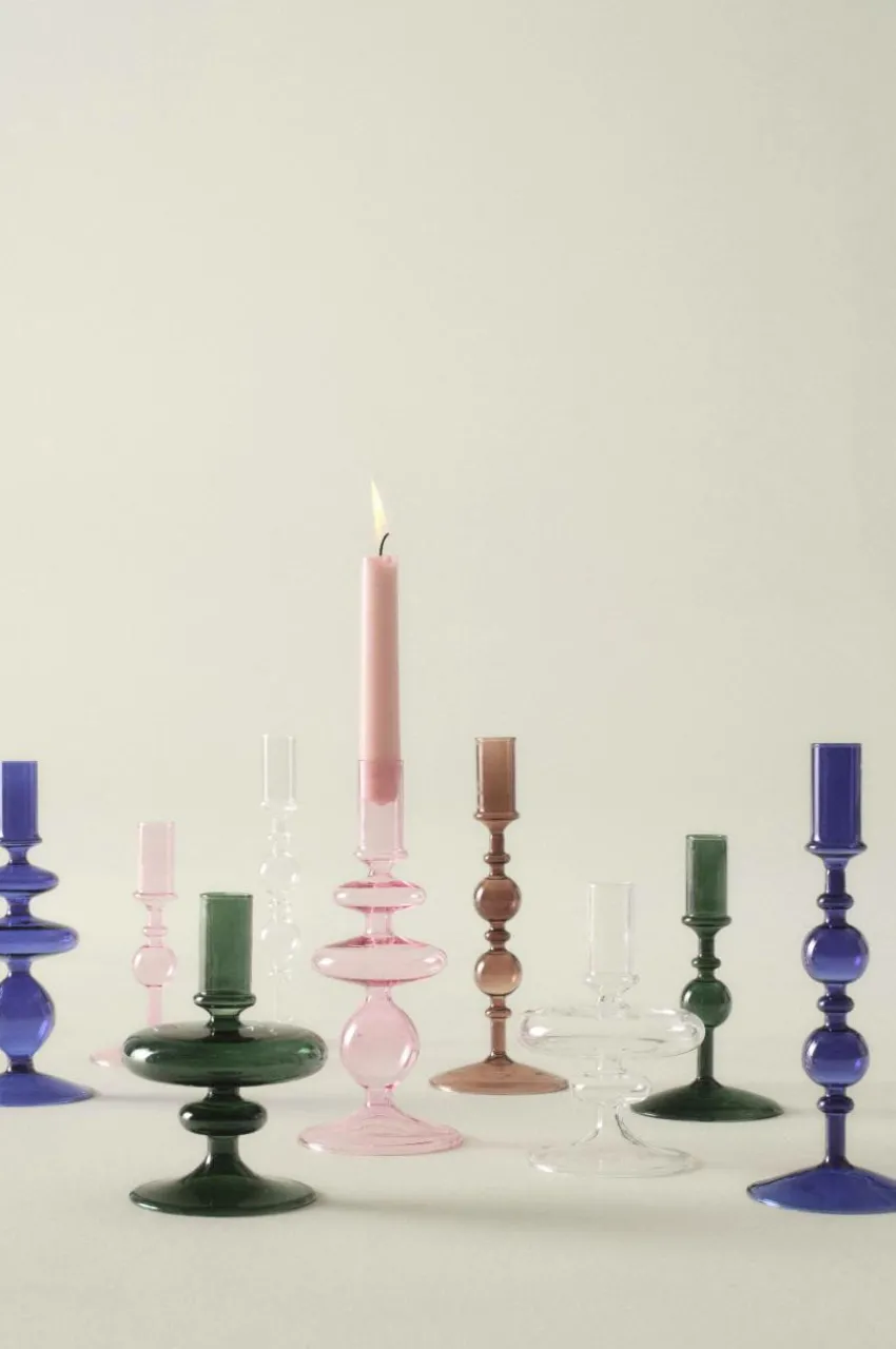 Ljusstakar|Jotex TIMOTEJ Ljusstake Ljusrosa