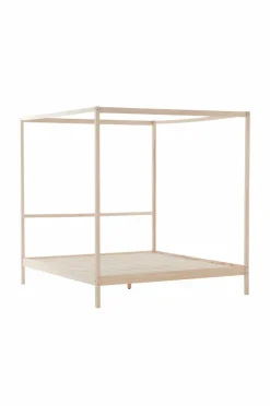 Sängramar|Jotex TIVEDEN Sängram Med Himmelsäng 160 Cm Natur