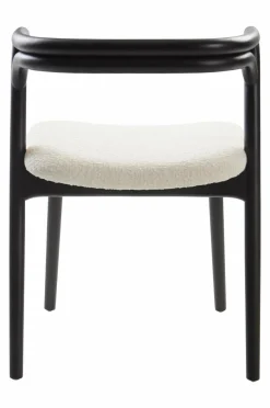 Stolar|Jotex TOLLARP Stol Svart/vit bouclé