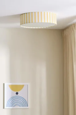 Barnlampor|Barnlampor|Jotex TOLLO MINI Plafond Gul/vit