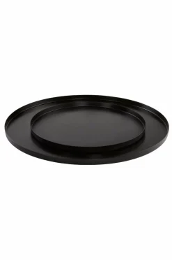Brickor & Serveringsfat|Jotex TOLNE Bricka - Stor ø 50 Cm Svart